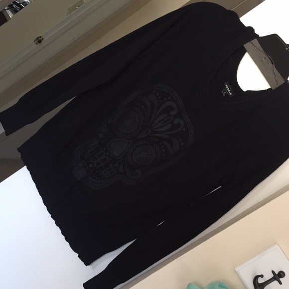 torrid Sweaters - Day of the dead Skull Sweater